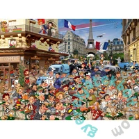 Bluebird 4000 db-os puzzle - Francois Ruyer - Les 30 Glorieuses (70551)