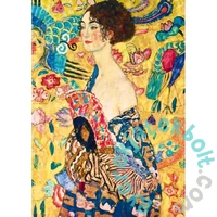 Bluebird 1000 db-os Art by puzzle - Gustave Klimt - Hölgy legyezővel 1918 (60343)