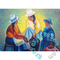 Bluebird 1000 db-os Art by puzzle - Louis Toffoli - Femmes à la Potiche Bleue, 1977 (60140)