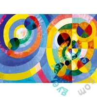 Bluebird 1000 db-os Art by puzzle - Robert Delaunay - Circular Forms, 1930 (60081)