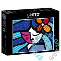 Bluebird 1000 db-os puzzle - Romero Britto - Girl with flower (90019)