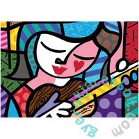 Bluebird 1000 db-os puzzle - Romero Britto - Girl with guitar (90016)