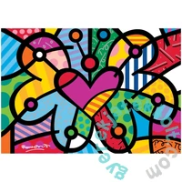 Bluebird 2000 db-os puzzle - Romero Britto - Heart butterfly (90025)