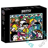 Bluebird 1500 db-os puzzle - Romero Britto - Looking into the future (90021)