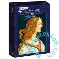 Bluebird 1000 db-os Art by puzzle - Sandro Botticelli - Idealized Portrait of a Lady 1480 (60023)