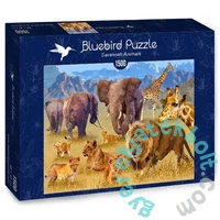 Bluebird 1500 db-os puzzle - Savannah Animals