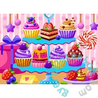Brain Tree 1000 db-os puzzle - Cake World (2102052)