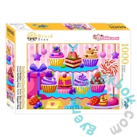 Brain Tree 1000 db-os puzzle - Cake World (2102052)