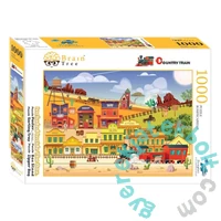 Brain Tree 1000 db-os puzzle - Country Train (2102109)