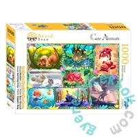 Brain Tree 1000 db-os puzzle - Cute Animals (2102068)