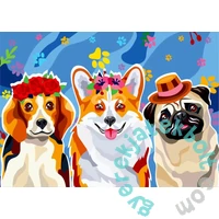 Brain Tree 1000 db-os puzzle - Dogs Family (2102097)
