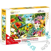Brain Tree 1000 db-os puzzle - Flower Garden (2102148)