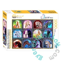 Brain Tree 1000 db-os puzzle - Magical Horses (2102072)