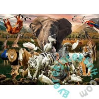 Brain Tree 500 db-os puzzle - Animals  (2202001)