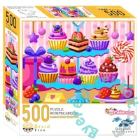 Brain Tree 500 db-os puzzle - Cake World  (2202002)