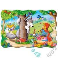 Castorland 20 db-os MAXI puzzle - Piroska és a farkas (C-02337)