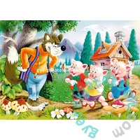 Castorland 60 db-os puzzle - A három kismalac (B-06519)