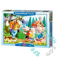 Castorland 60 db-os puzzle - A három kismalac (B-06519)
