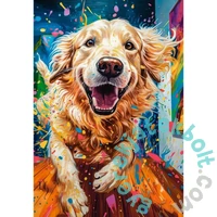 Castorland 1000 db-os puzzle - Golden Retriever boldogság (C-105182)
