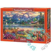 Castorland 1500 db-os puzzle - Fenséges tavaszi hegyvidék (C-152131)