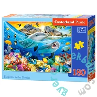 Castorland 180 db-os puzzle - Delfinek a trópusokon (B-018468)
