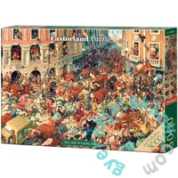 Castorland 3000 db-os Art Collection puzzle - Bikafuttatás Pampelunában (C-300648)