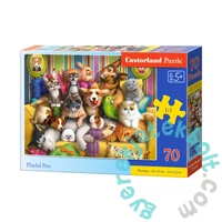 Castorland 70 db-os puzzle - Játékos kiskedvencek (B-070176)