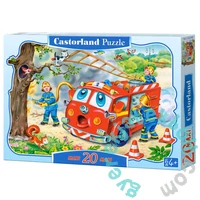 Castorland 20 db-os MAXI puzzle - Tűzoltó brigád (C-02146)