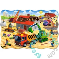 Castorland 20 db-os MAXI puzzle - Házépítés (C-02412)