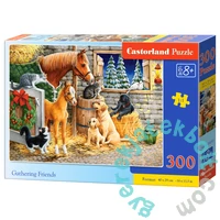 Castorland 300 db-os puzzle - Barátok a pajtában (B-030255)