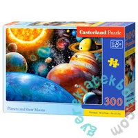 Castorland 300 db-os puzzle - Bolygók és holdjaik (B-030262)