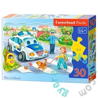Castorland 30 db-os puzzle - Iskolába menet (B-03389)