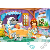 Castorland 4 az 1-ben puzzle (8,12,15,20 db-os) - Gyönyörű tündérmesék (B-041008)