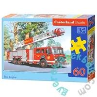 Castorland 60 db-os puzzle - Tűzoltóautó (B-06595)