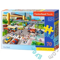 Castorland 70 db-os puzzle - Városi forgatag (B-070039)