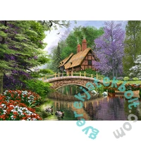 Castorland 1000 db-os puzzle - Folyóparti házikó (C-102365)