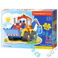 Castorland 12 db-os MAXI puzzle - Mókás markoló (B-120024)