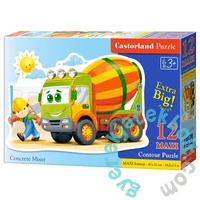 Castorland 12 db-os MAXI puzzle - Betonkeverő (B-120086)