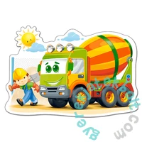 Castorland 12 db-os MAXI puzzle - Betonkeverő (B-120086)