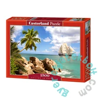 Castorland 1500 db-os puzzle - Vitorlás a paradicsomban (C-150526)