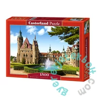 Castorland 1500 db-os puzzle - Moszna Kastély, Lengyelország (C-150670)
