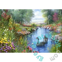 Castorland 1500 db-os puzzle - Fekete hattyúk - Andres Orpinas (C-151042)