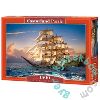 Castorland 1500 db-os puzzle - Hajókázás napnyugtakor (C-151431)