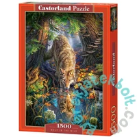 Castorland 1500 db-os puzzle - Farkas a vadonban (C-151707)