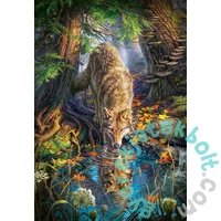 Castorland 1500 db-os puzzle - Farkas a vadonban (C-151707)