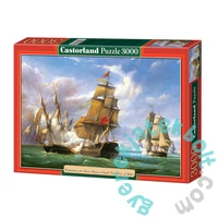 Castorland 3000 db-os puzzle - Tengeri csata, Pierre J. Gilbert (C-300037)