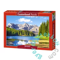 Castorland 3000 db-os puzzle - Misurina-tó, Olaszország (C-300198)
