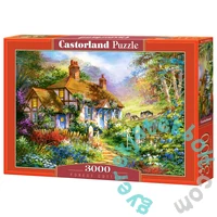 Castorland 3000 db-os puzzle - Erdei házikó (C-300402)
