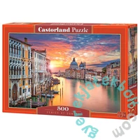 Castorland 500 db-os puzzle - Naplemente Velencében (B-52479)