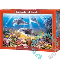 Castorland 500 db-os puzzle - Delfinek a víz alatt (B-52547)